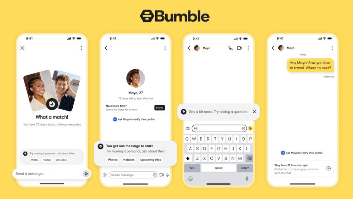 Bumble mesajlaşma kuralı