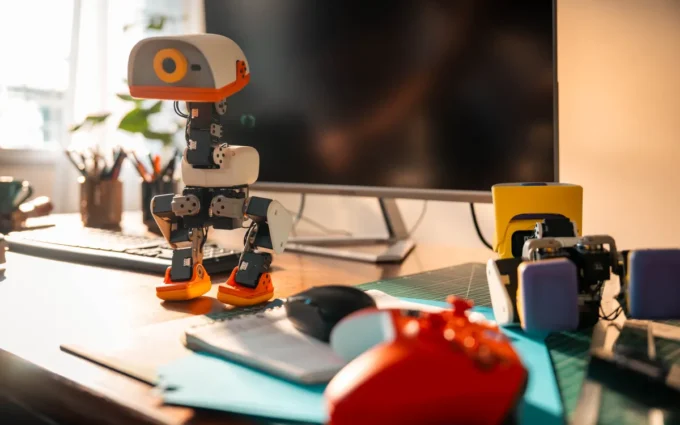 Microduck robot
