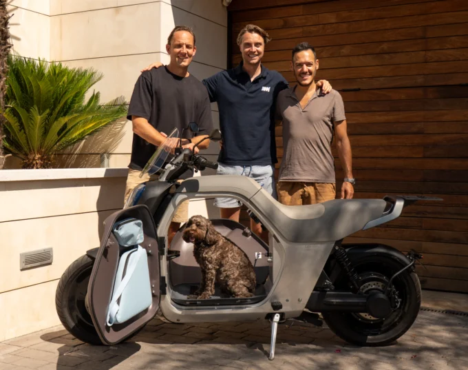 modüler elektrikli motosiklet