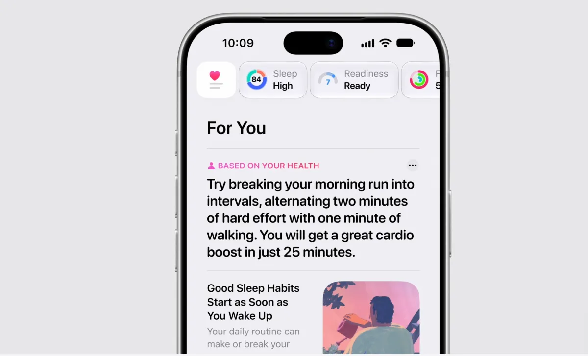 Apple Health uygulaması