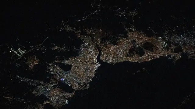 İstanbul uzay fotoğrafları